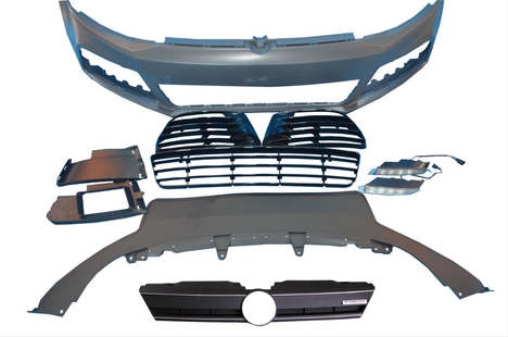 VOLKSWAGEN JETTA 2012-2015 İÇİN ''R'' ÖN TAMPON + PANJUR